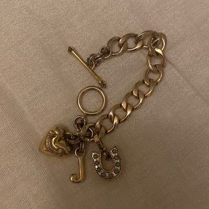 Juicy charm toggle bracelet